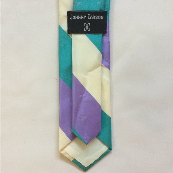 Johnny Carson VINTAGE Men’s Tie❤️ - Picture 3 of 5